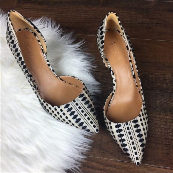J. Crew Factory Shoes - NEW J. Crew Factory D’Orsay pump heels 7.5